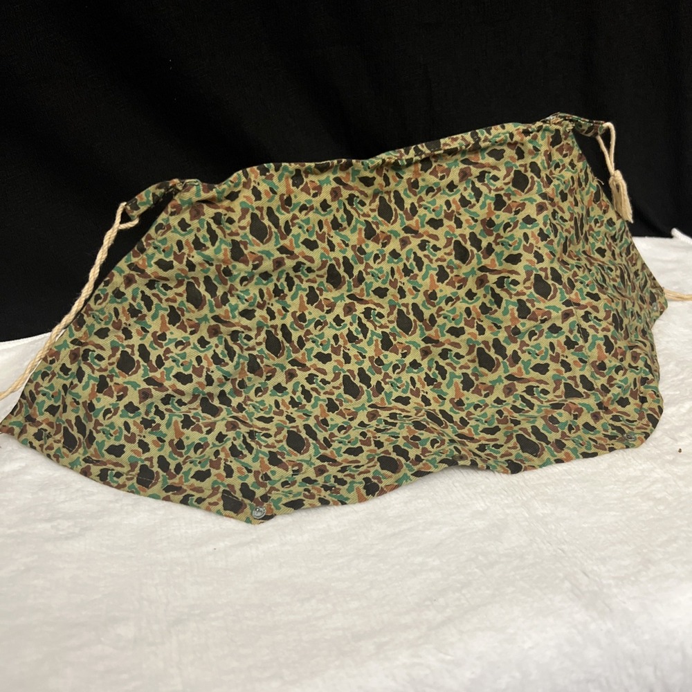 1960s GI Joe Hasbro Camouflage Pup Tent Shelter Half